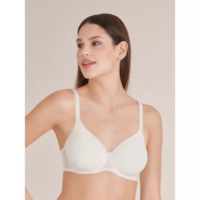 Conturelle by Felina biustonosz typu spacer 806840 w kolorze kremowym przód